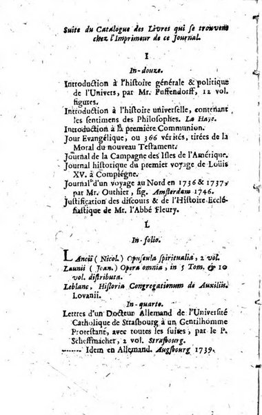 La clef du cabinet des princes de l'Europe ou recueil historique et politique sur les matières du tems