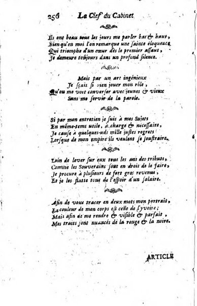 La clef du cabinet des princes de l'Europe ou recueil historique et politique sur les matières du tems