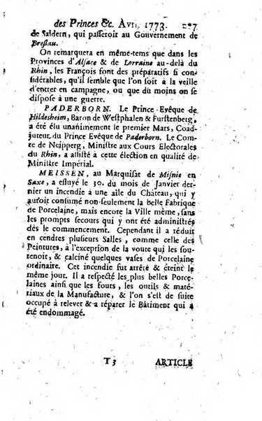 La clef du cabinet des princes de l'Europe ou recueil historique et politique sur les matières du tems