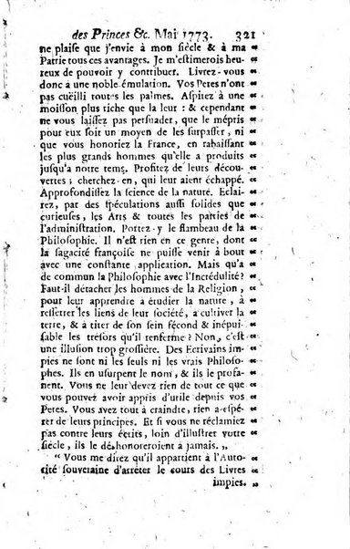 La clef du cabinet des princes de l'Europe ou recueil historique et politique sur les matières du tems