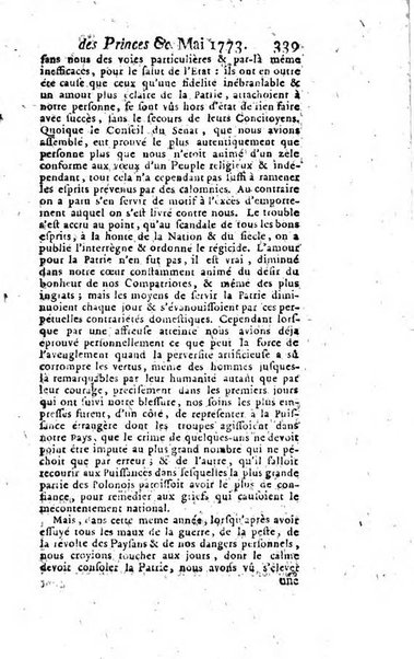 La clef du cabinet des princes de l'Europe ou recueil historique et politique sur les matières du tems