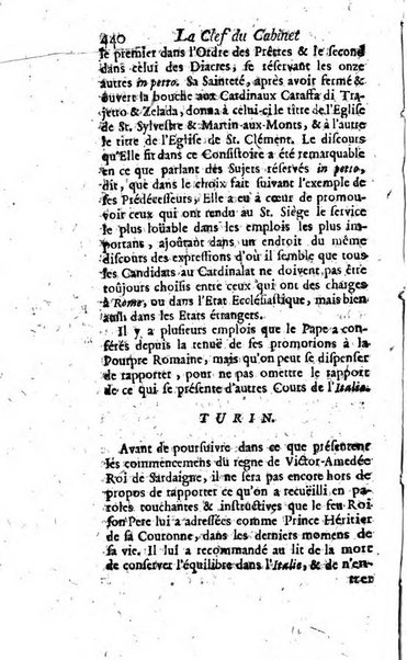 La clef du cabinet des princes de l'Europe ou recueil historique et politique sur les matières du tems