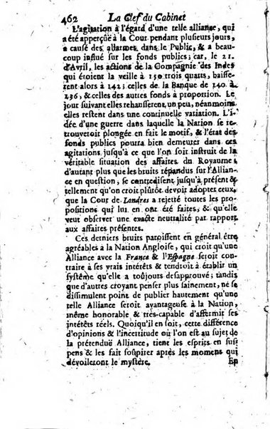 La clef du cabinet des princes de l'Europe ou recueil historique et politique sur les matières du tems