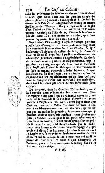 La clef du cabinet des princes de l'Europe ou recueil historique et politique sur les matières du tems