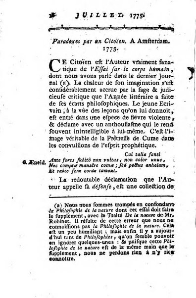 Journal historique et littéraire