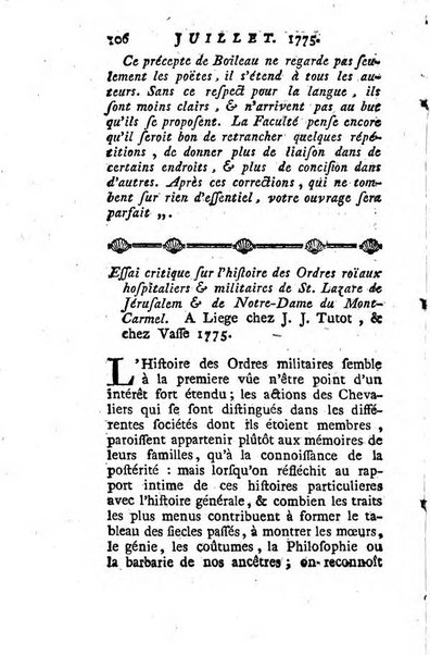 Journal historique et littéraire