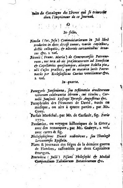 Journal historique et littéraire