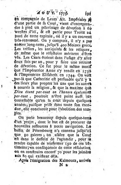 Journal historique et littéraire