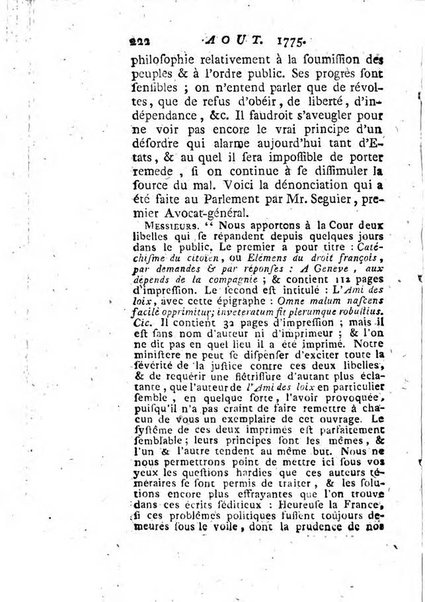 Journal historique et littéraire