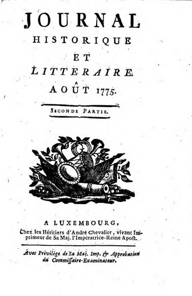 Journal historique et littéraire