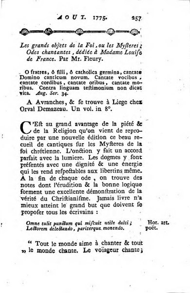 Journal historique et littéraire