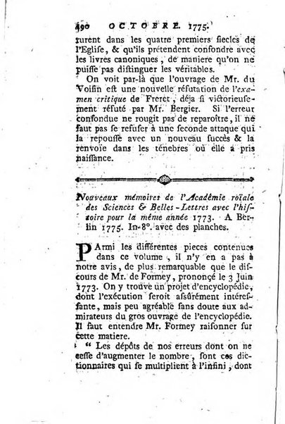 Journal historique et littéraire