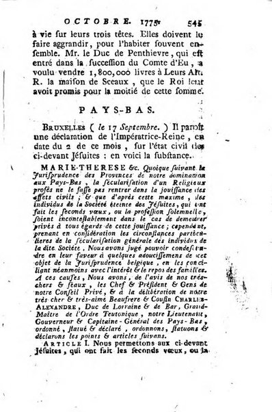 Journal historique et littéraire