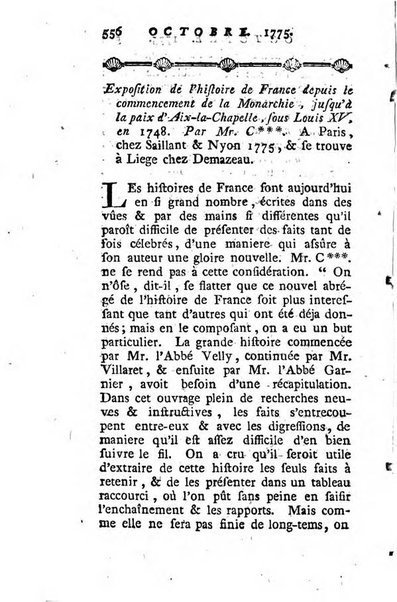 Journal historique et littéraire