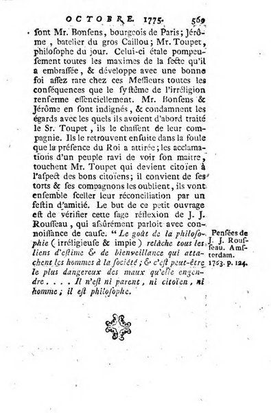 Journal historique et littéraire