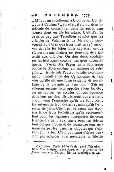 Journal historique et littéraire