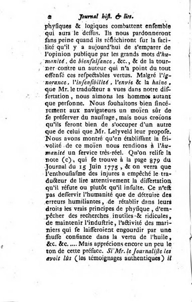 Journal historique et littéraire