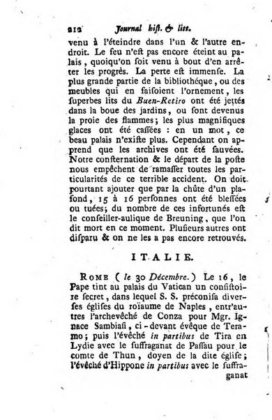 Journal historique et littéraire