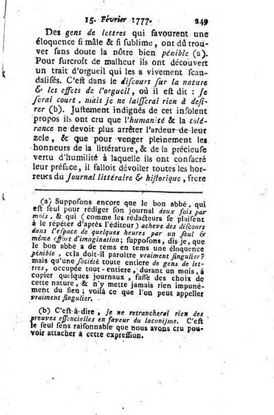 Journal historique et littéraire