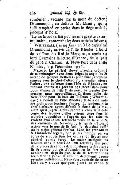 Journal historique et littéraire