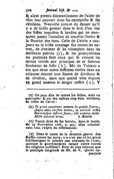 Journal historique et littéraire