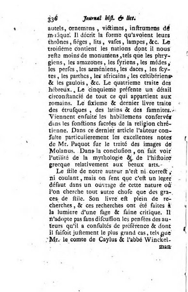 Journal historique et littéraire