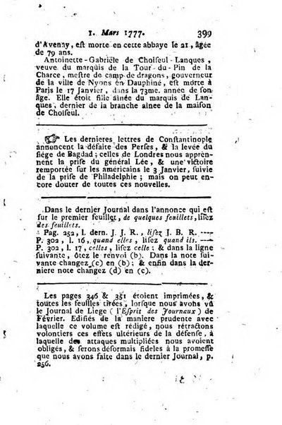 Journal historique et littéraire