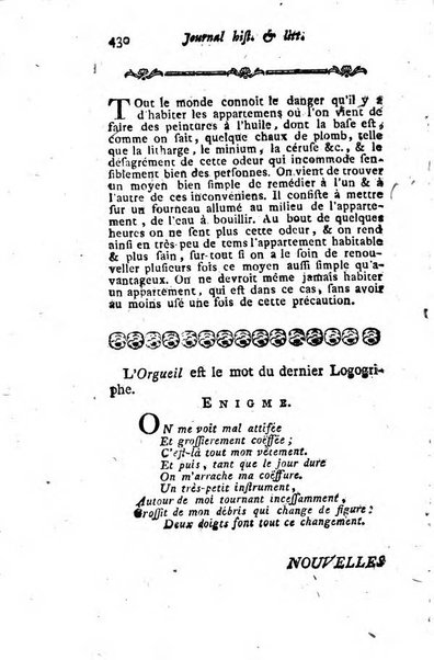 Journal historique et littéraire