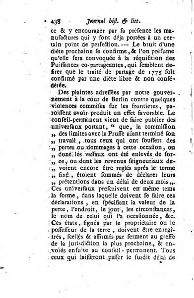 Journal historique et littéraire