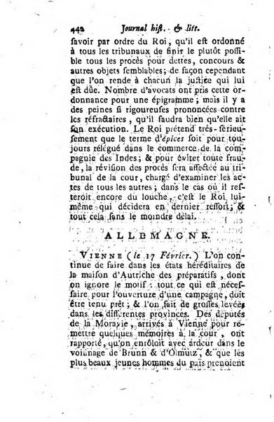 Journal historique et littéraire