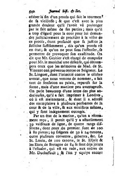 Journal historique et littéraire