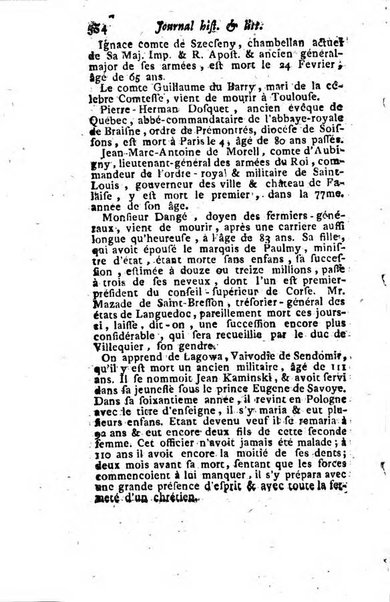 Journal historique et littéraire