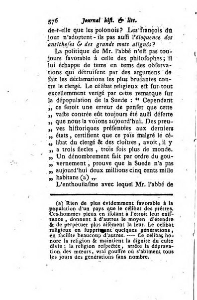 Journal historique et littéraire