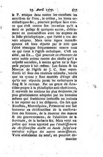 Journal historique et littéraire