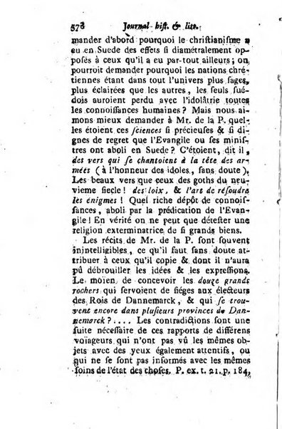 Journal historique et littéraire