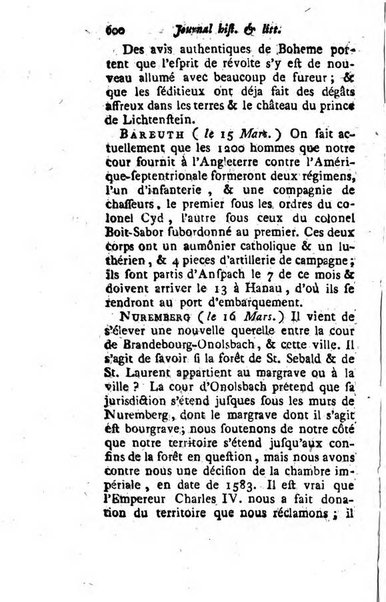 Journal historique et littéraire