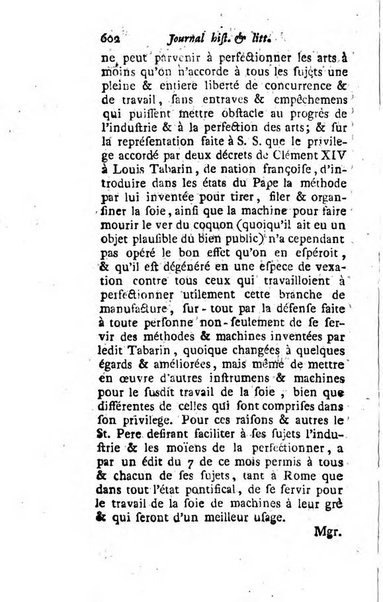 Journal historique et littéraire