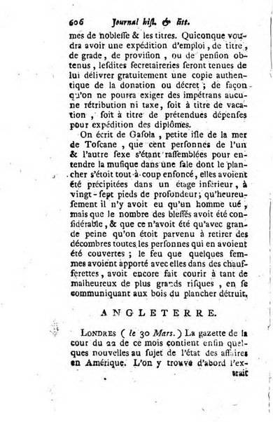 Journal historique et littéraire