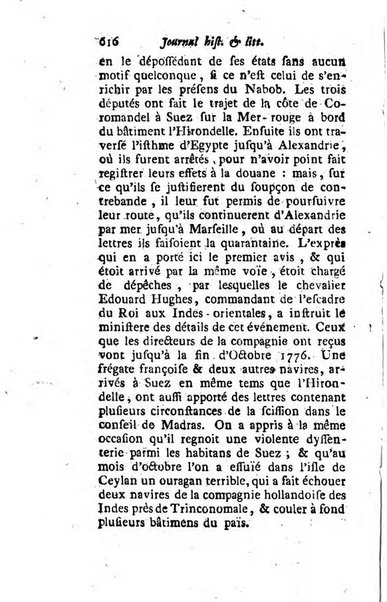 Journal historique et littéraire