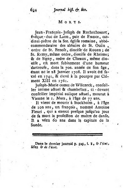 Journal historique et littéraire