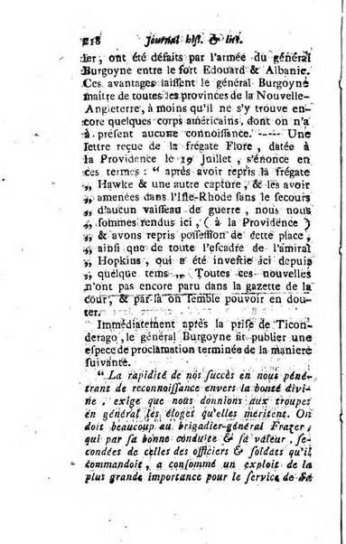 Journal historique et littéraire