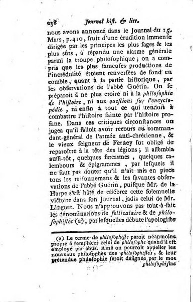 Journal historique et littéraire