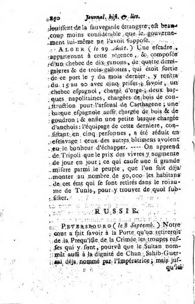 Journal historique et littéraire