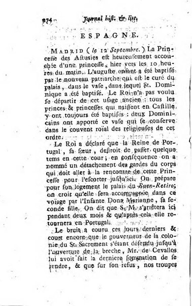 Journal historique et littéraire