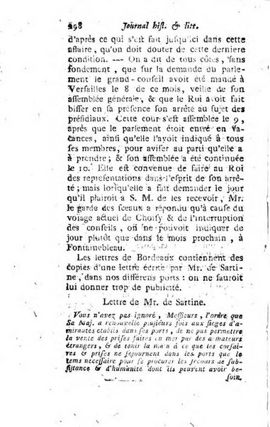 Journal historique et littéraire