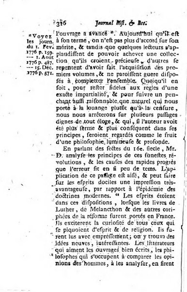 Journal historique et littéraire