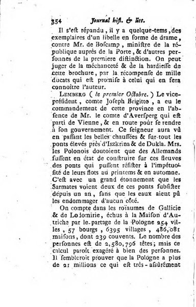 Journal historique et littéraire