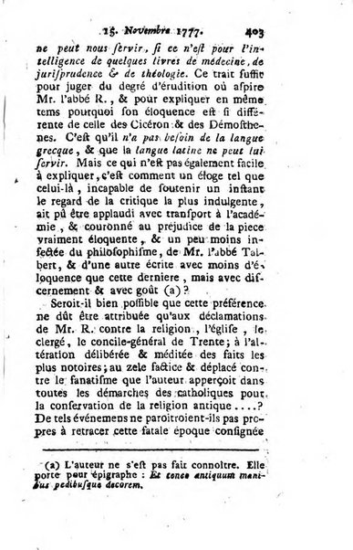 Journal historique et littéraire