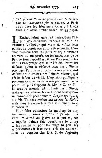 Journal historique et littéraire