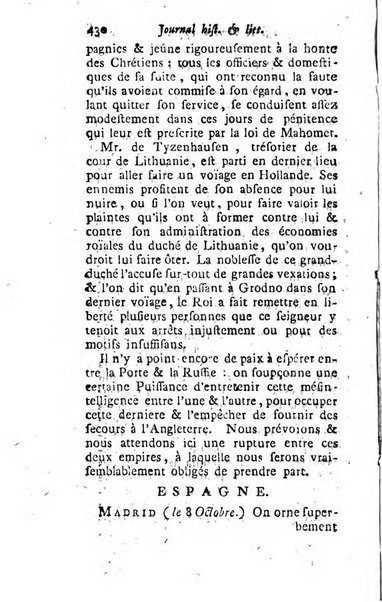 Journal historique et littéraire